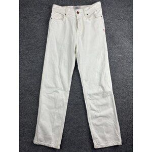 BDG Jeans Womens 29x30 White Straight‎ Leg 100% Cotton Denim Casual Pants